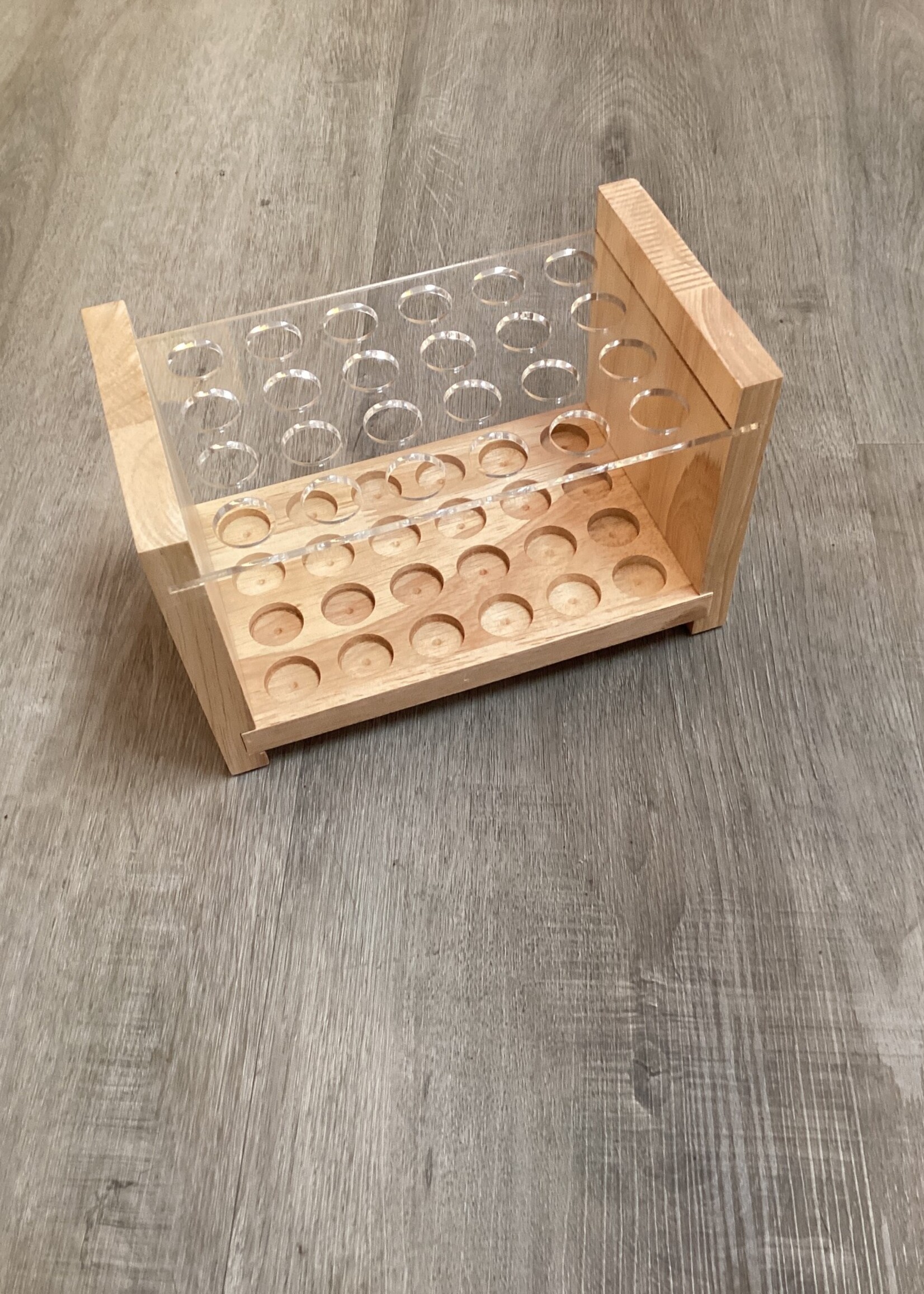 Wood/Acrylic Paint Brush Stand