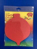 Large Red Ornament Cutouts 31pc