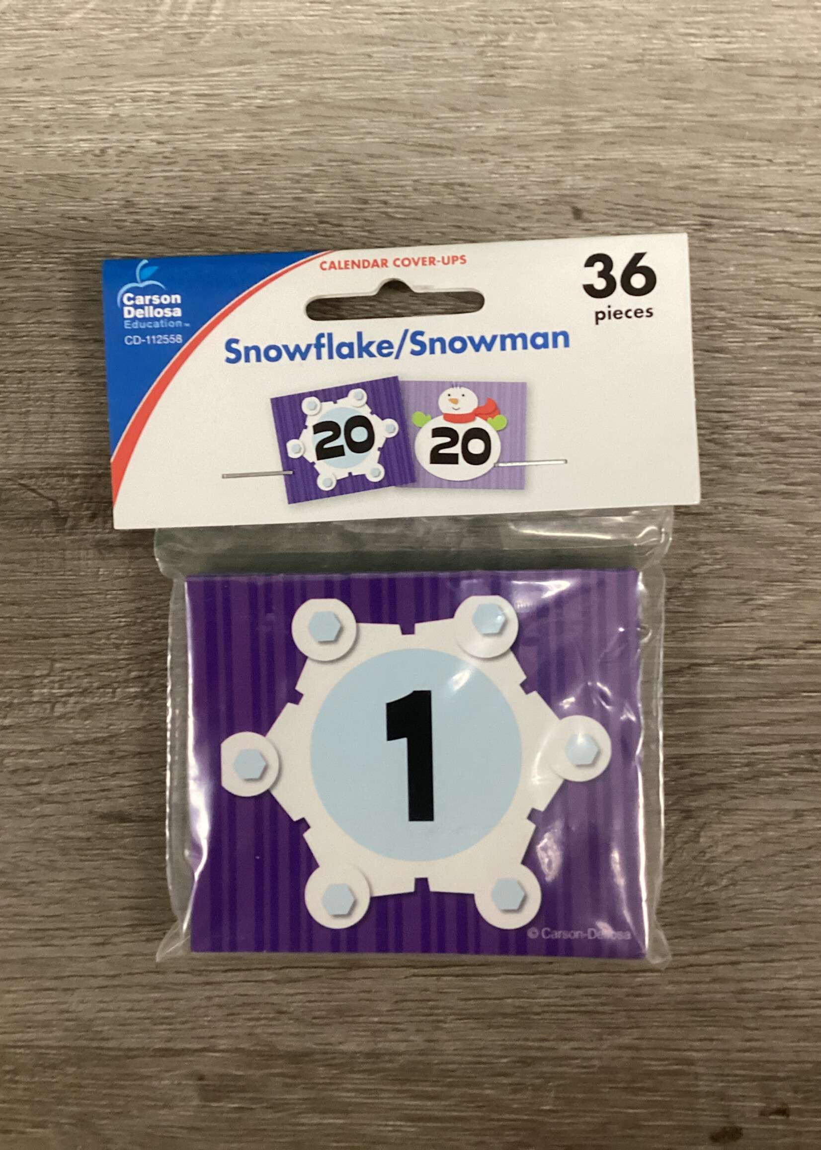 Snowflake/Snowman Calendar Days Snowflake/Snowman Calendar Days