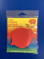 Small Red Ornament Cutouts 31pc