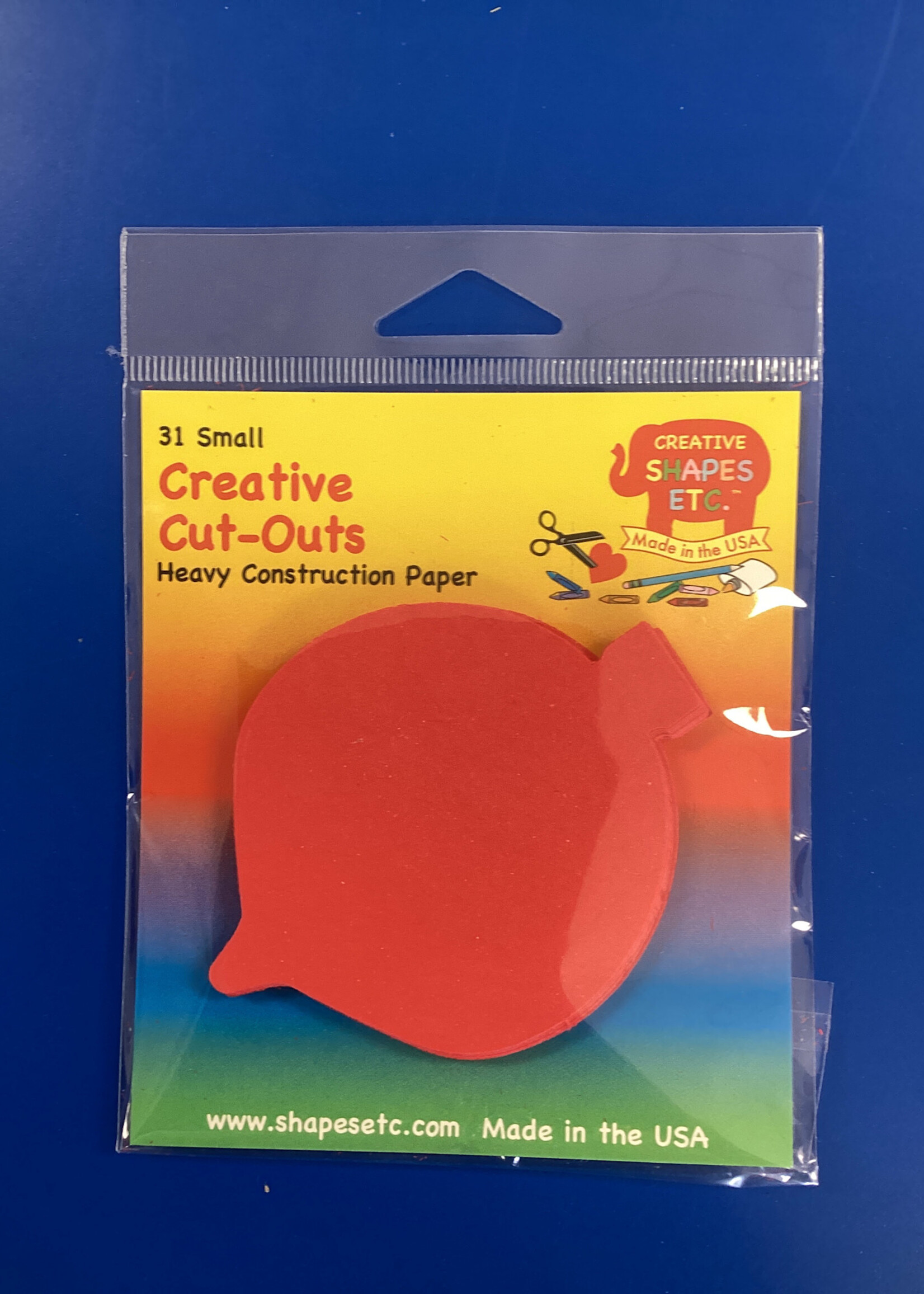 Small Red Ornament Cutouts 31pc