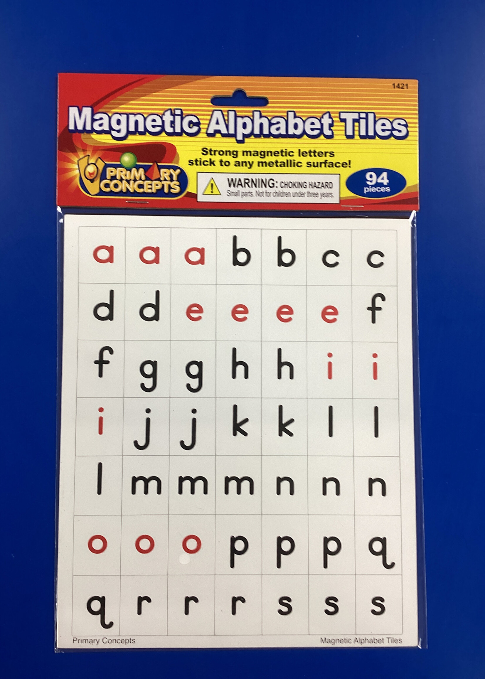 Magnetic Alphabet Tiles 94pc