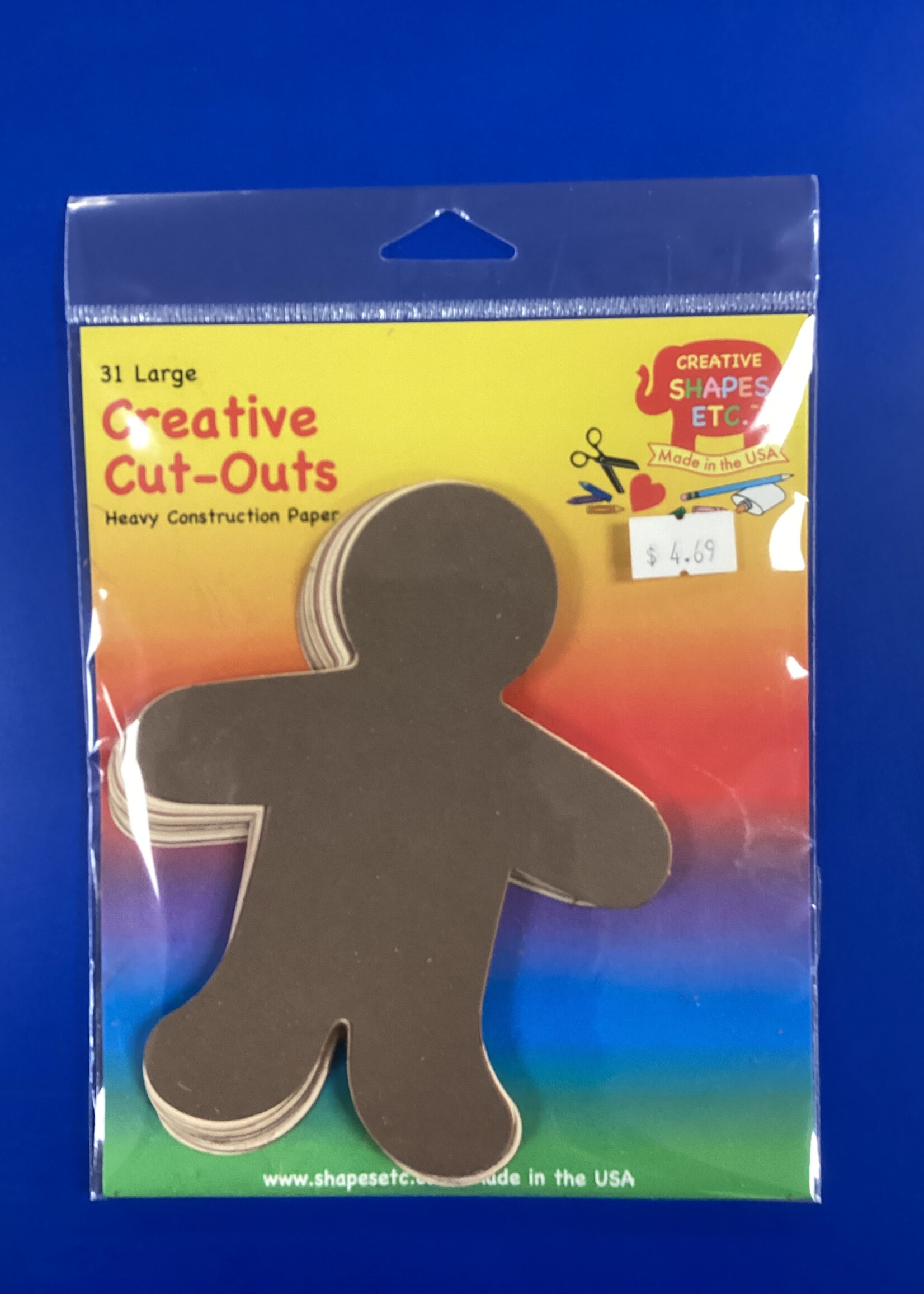 Mini Multicultural Person Cutouts 31pc