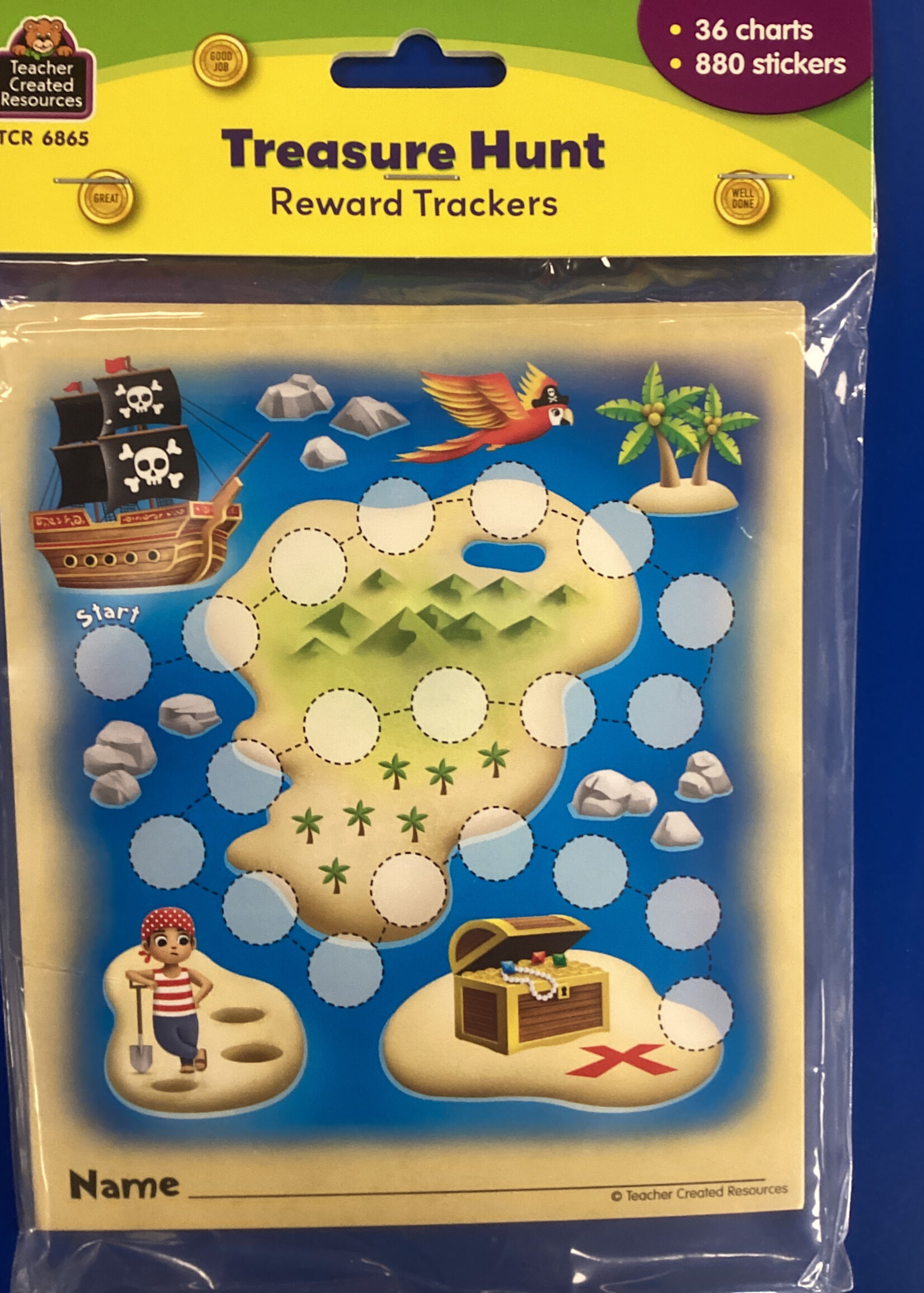 Treasure Hunt Reward Trackers
