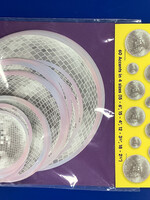 Disco Balls Cutouts 60 pc