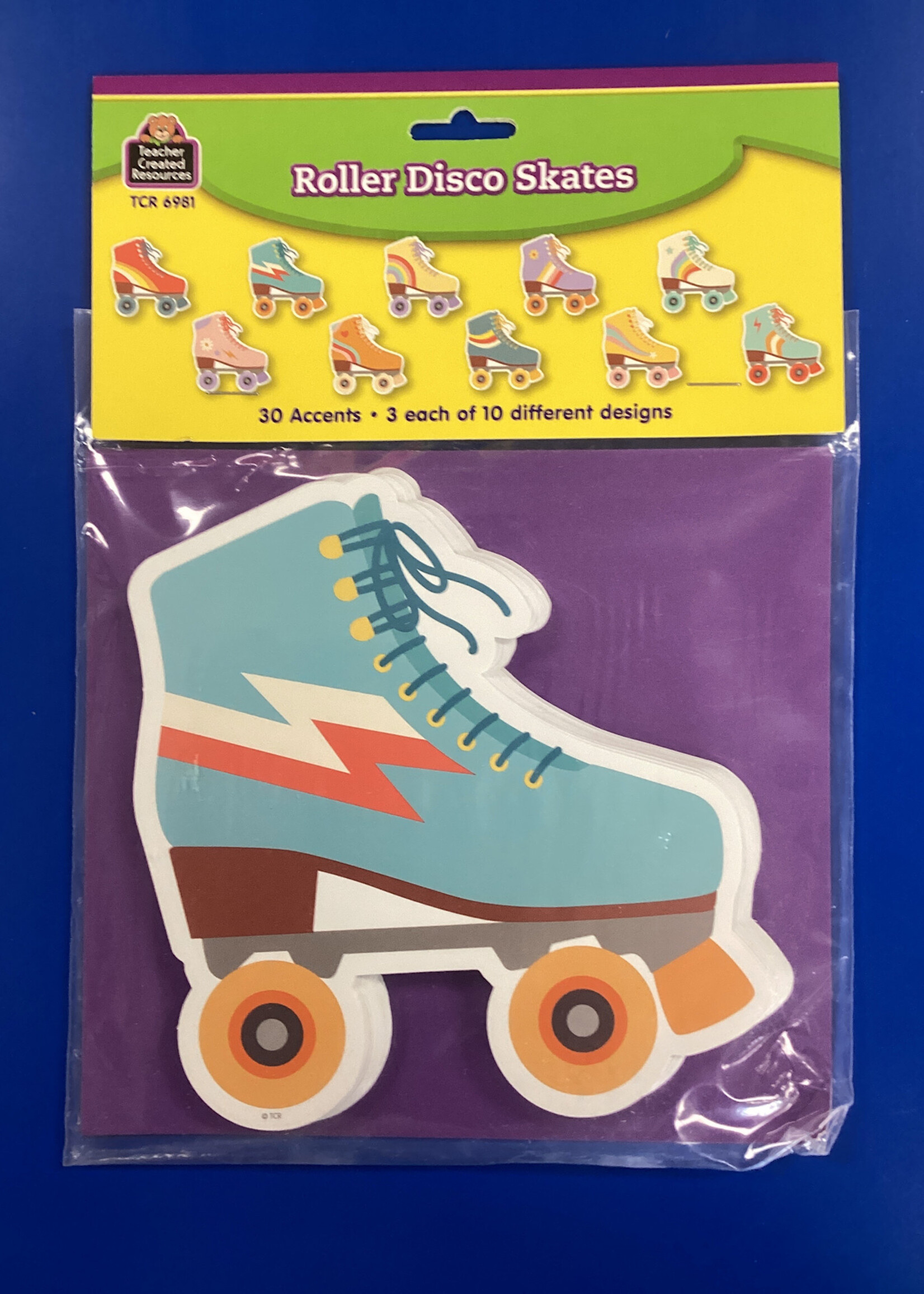 Roller Disco Skates Cutouts 30pk
