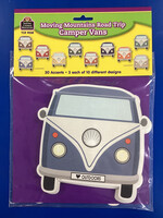Moving Mountains Road Trip Camper Vans Cutouts 30pk