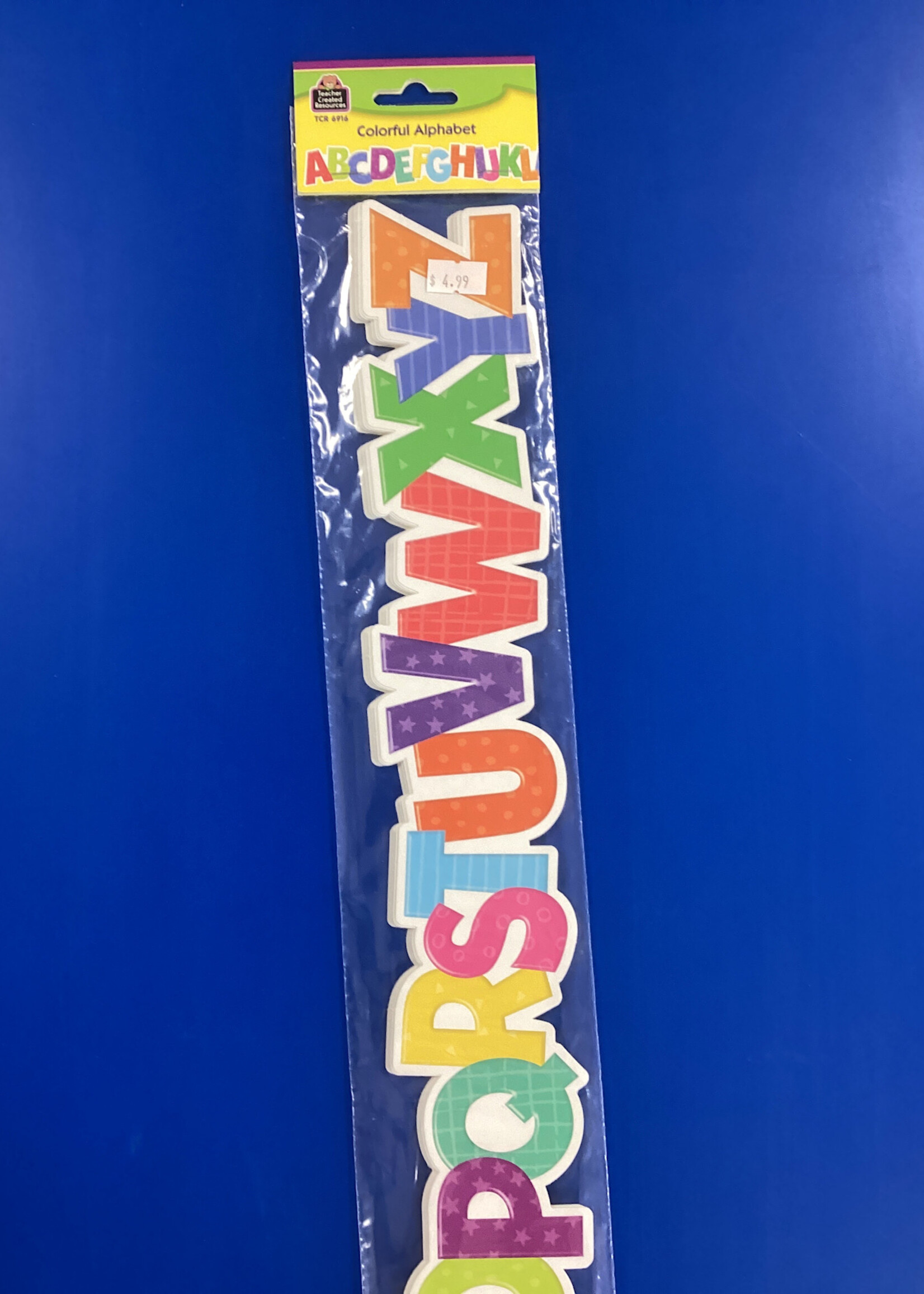 Colorful Alphabet Border 35’