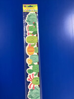 Happy Cactus Crew Die Cut Border 35'