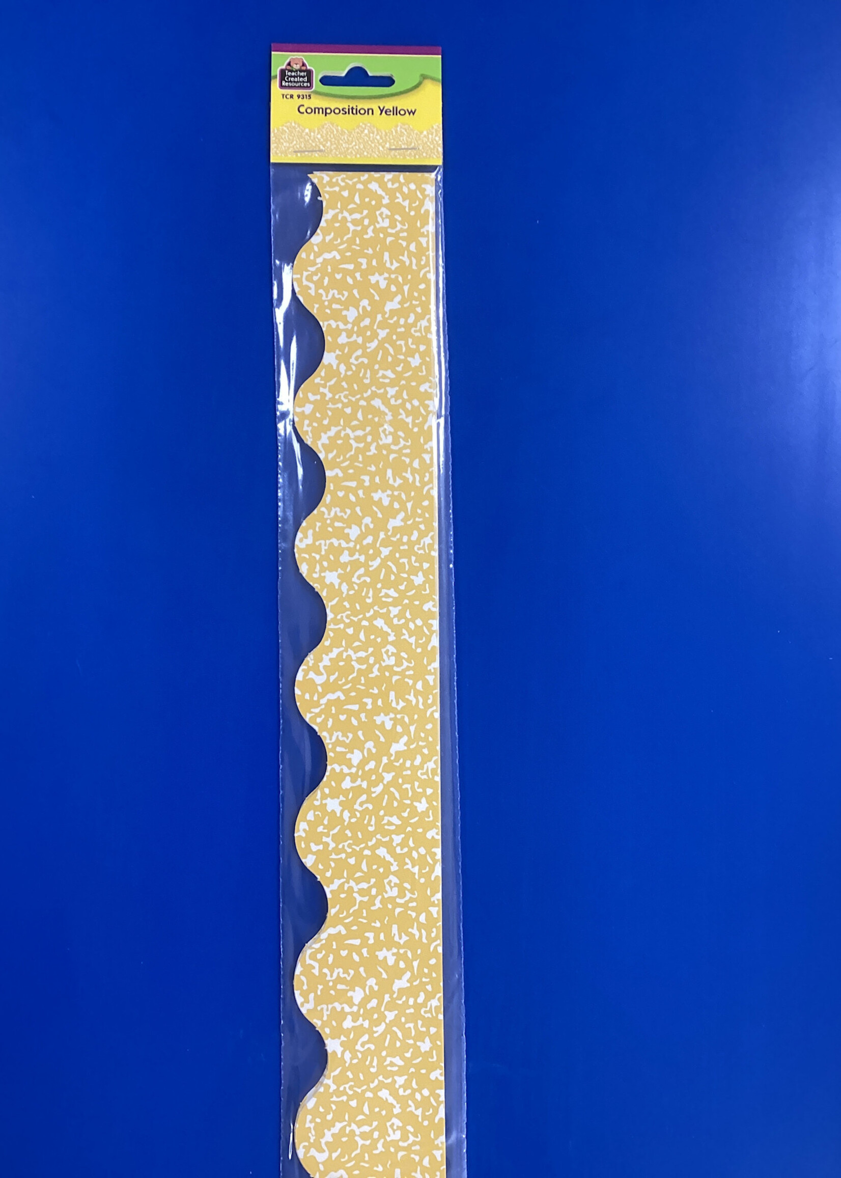 Cool For School Composition Yellow Scalloped Border 35’