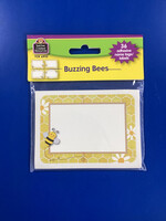 Buzzing Bees Name Tags/Labels 36pc