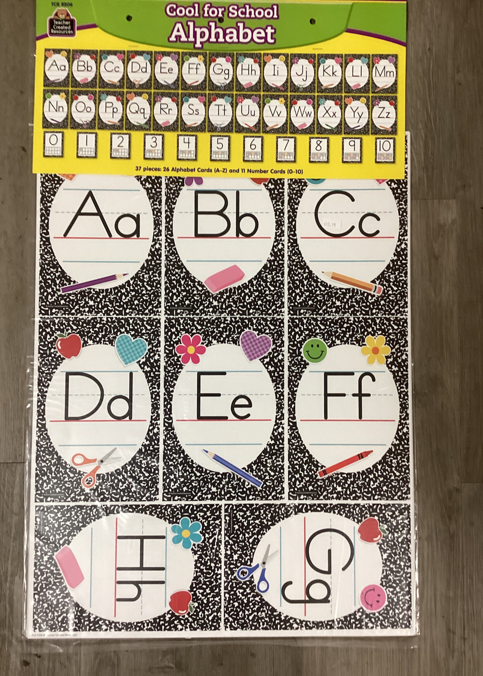 Cool for School Alphabet Bulletin Board