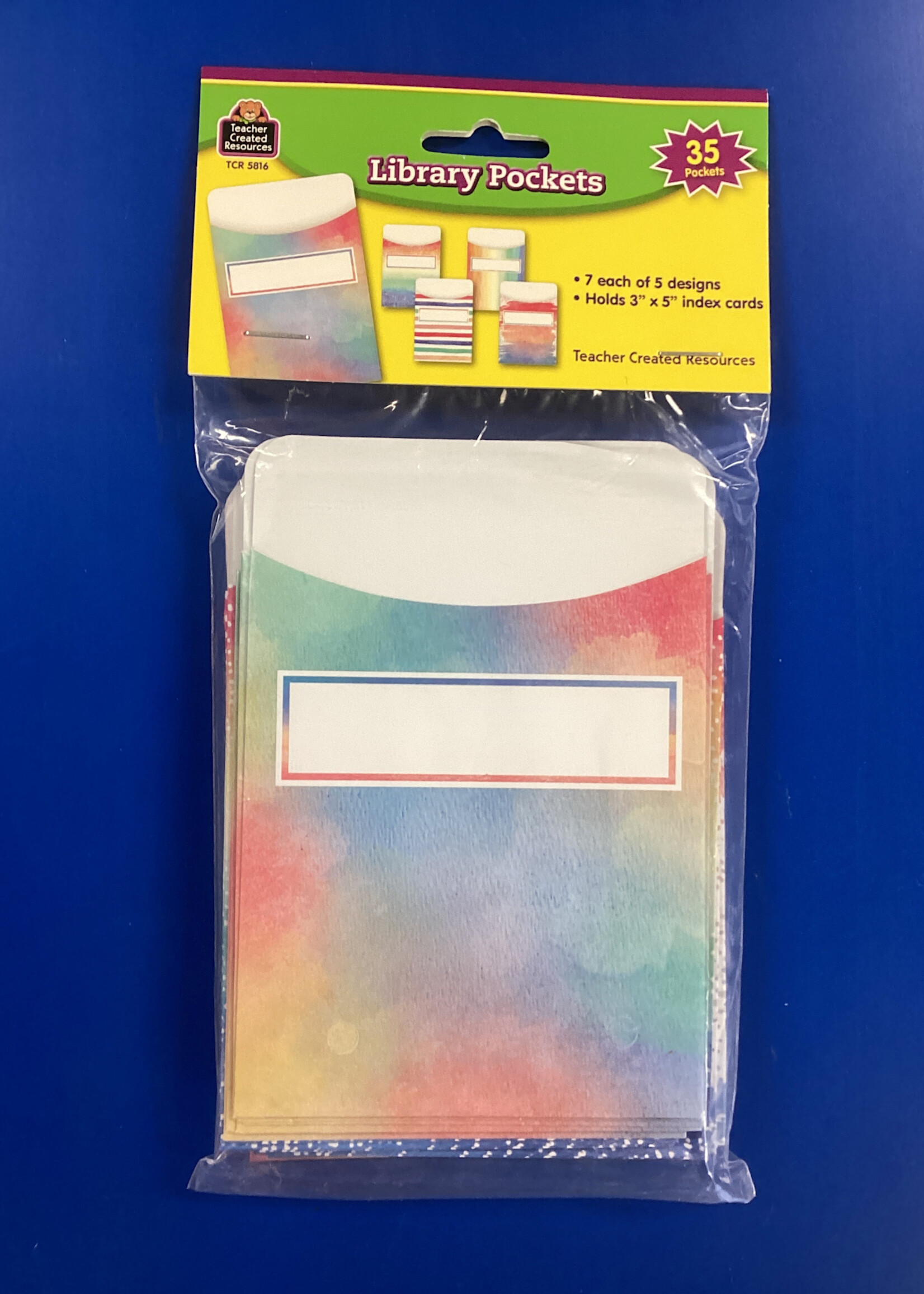 Watercolor Library Pockets 35pk