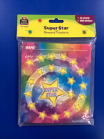 Super Star Reward Trackers w/Stickers 36 pc