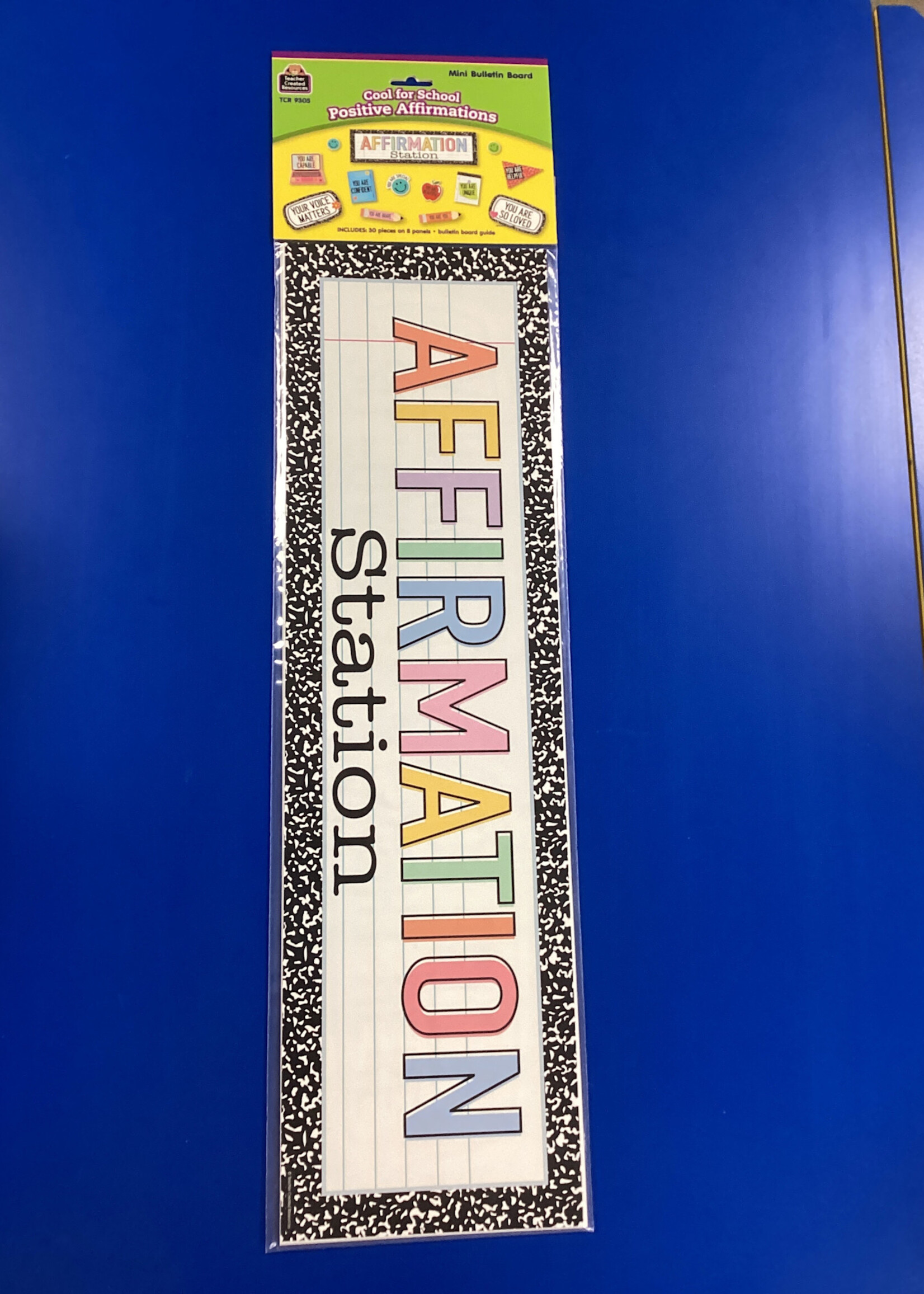 Cool for School Positive Affirmations Mini Bulletin Board