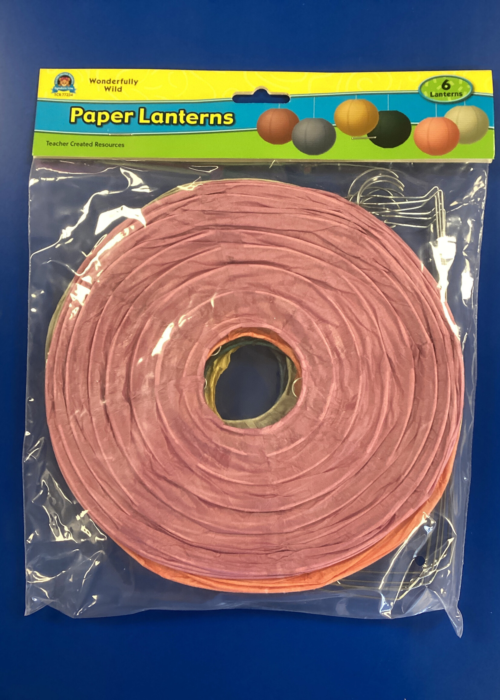 Wonderfully Wild Paper Lanterns 6 pc