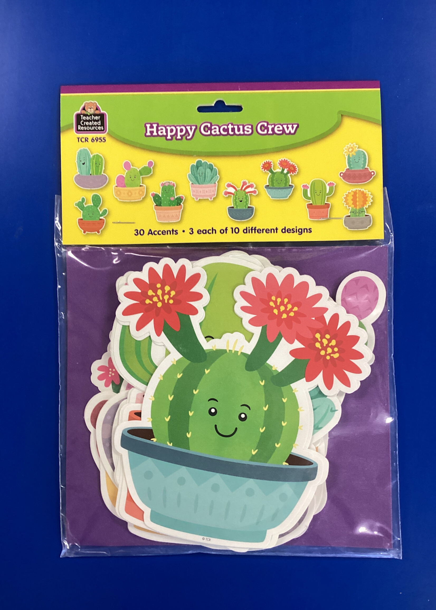 Happy Cactus Crew Cutouts 30pc