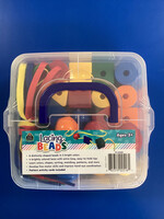 30 Lacing Beads with Laces & Activity Cards