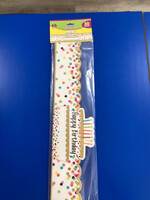 Confetti Happy Birthday Crowns 30pk