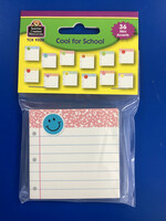 Cool for School Notebook Paper Mini Cutouts 36 pc