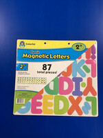 2" Colorful Classic Magnetic Letters 87pc