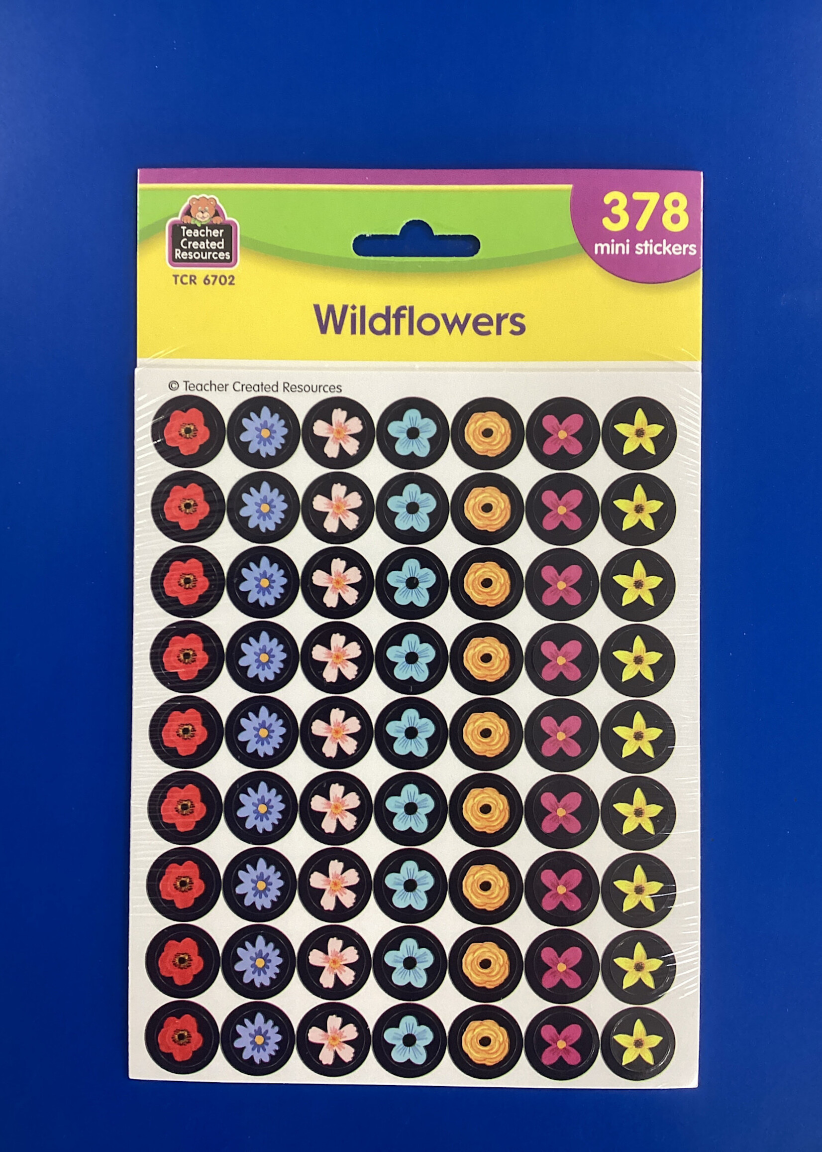 378 Wildflowers Mini Stickers