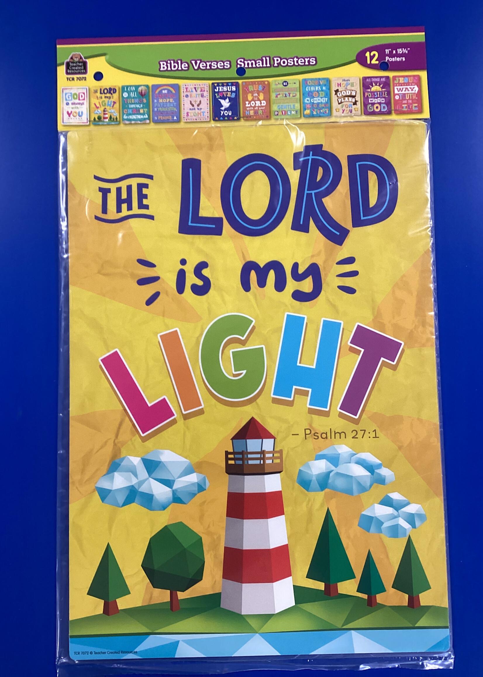 Bible Verses Small Poster Pack 12pc