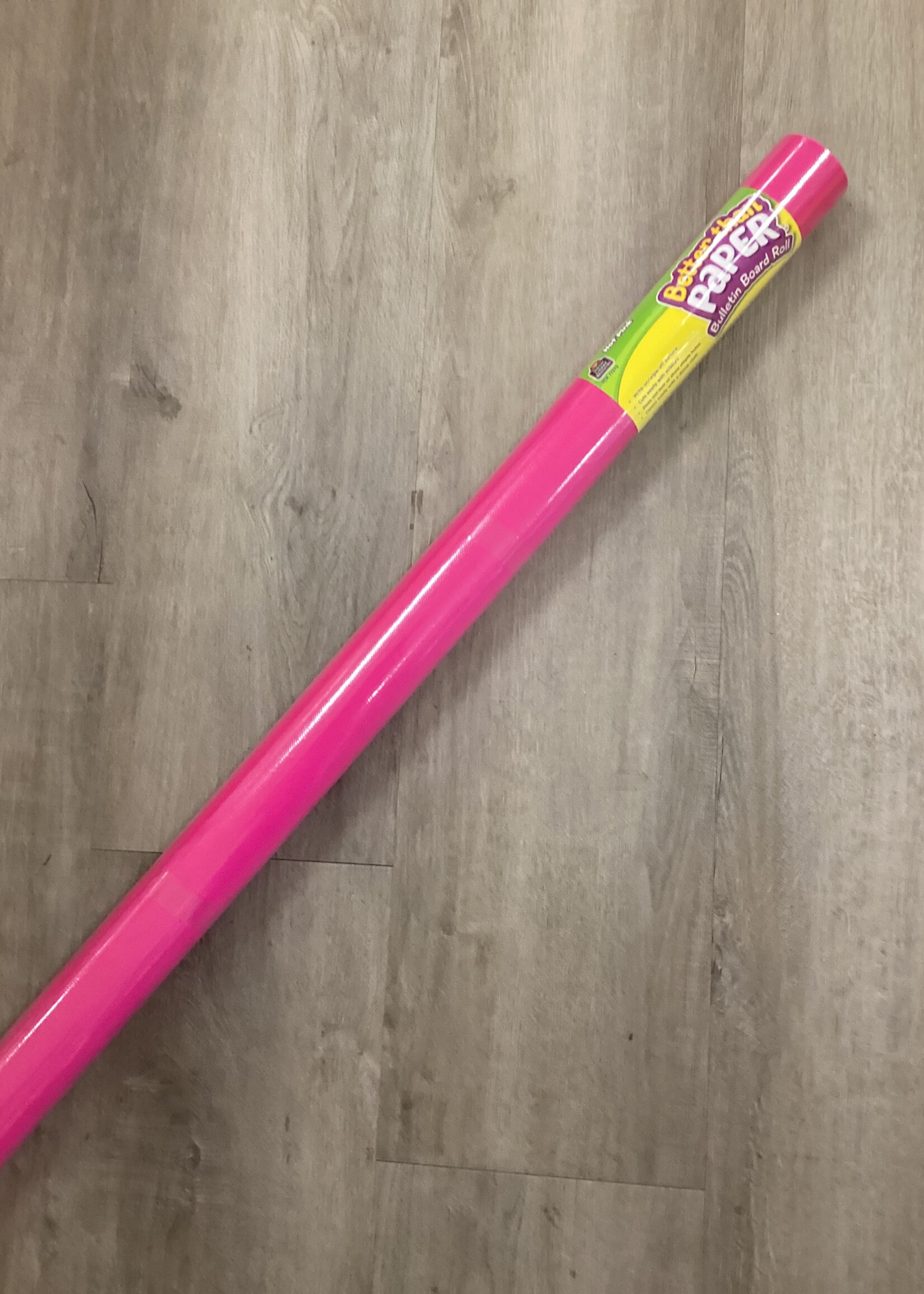 Hot Pink Better Than Paper Bulletin Board Roll 4’x12’