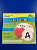 3 1/2" Friendship Beads Circle Letters