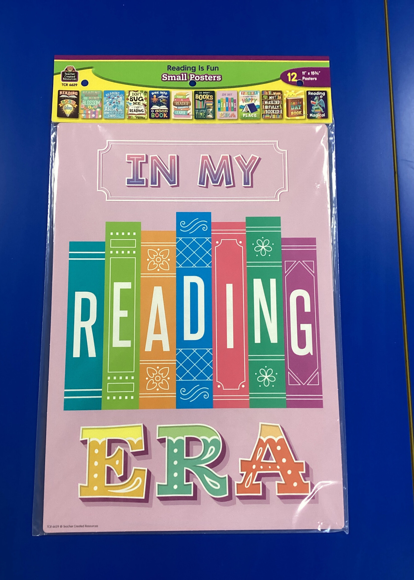 Reading Is Fun Small Poster Pack 12pc
