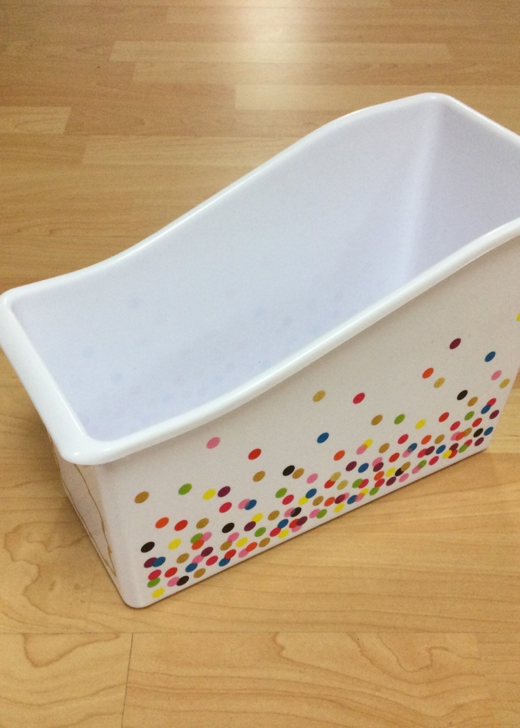 Confetti Book Bin