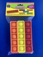 Push and Pop Bubble Five Frames 6pc