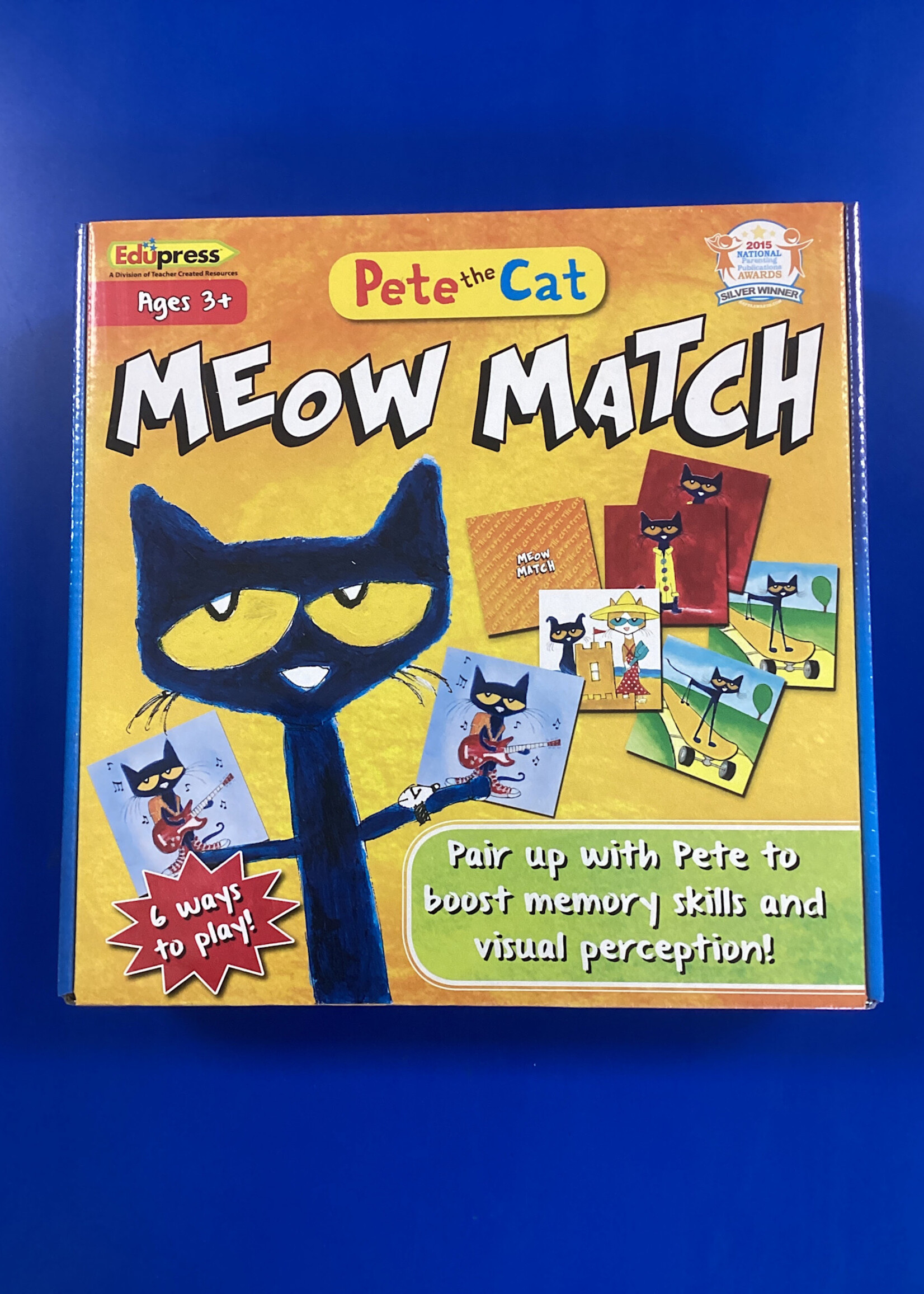 Pete the Cat Meow Match Game