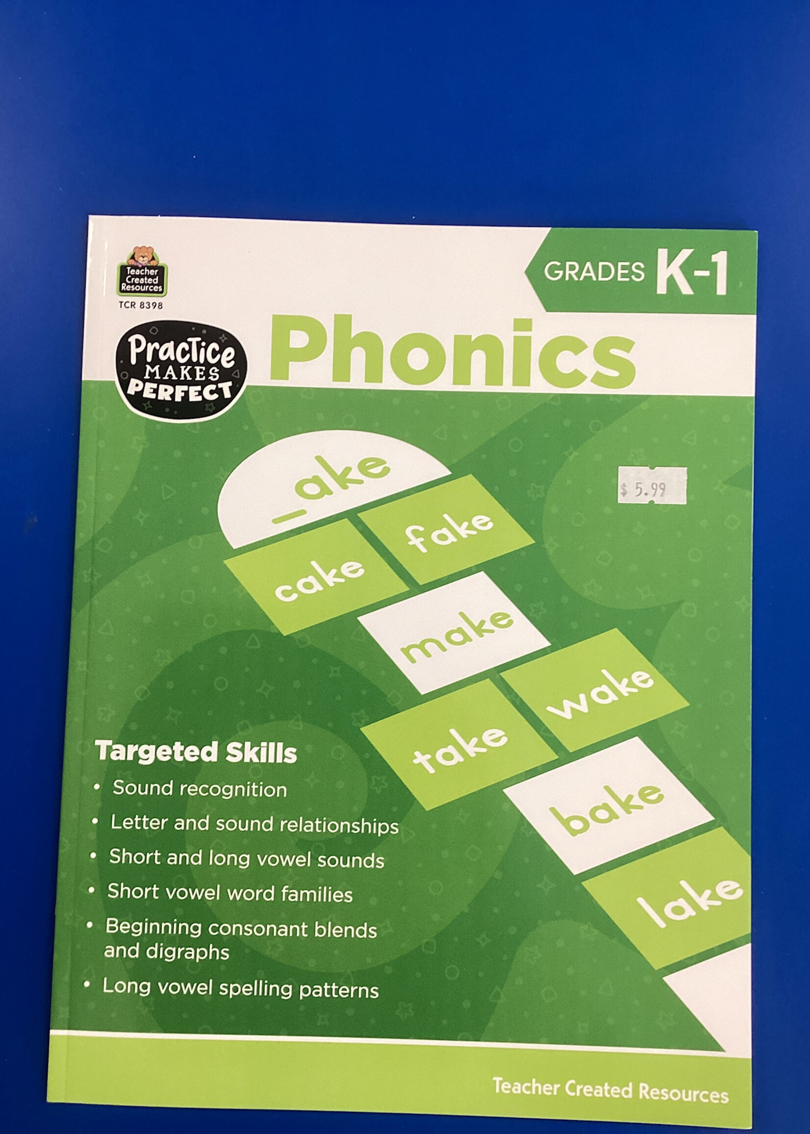 Practice Makes Perfect: Phonics Grade K-1