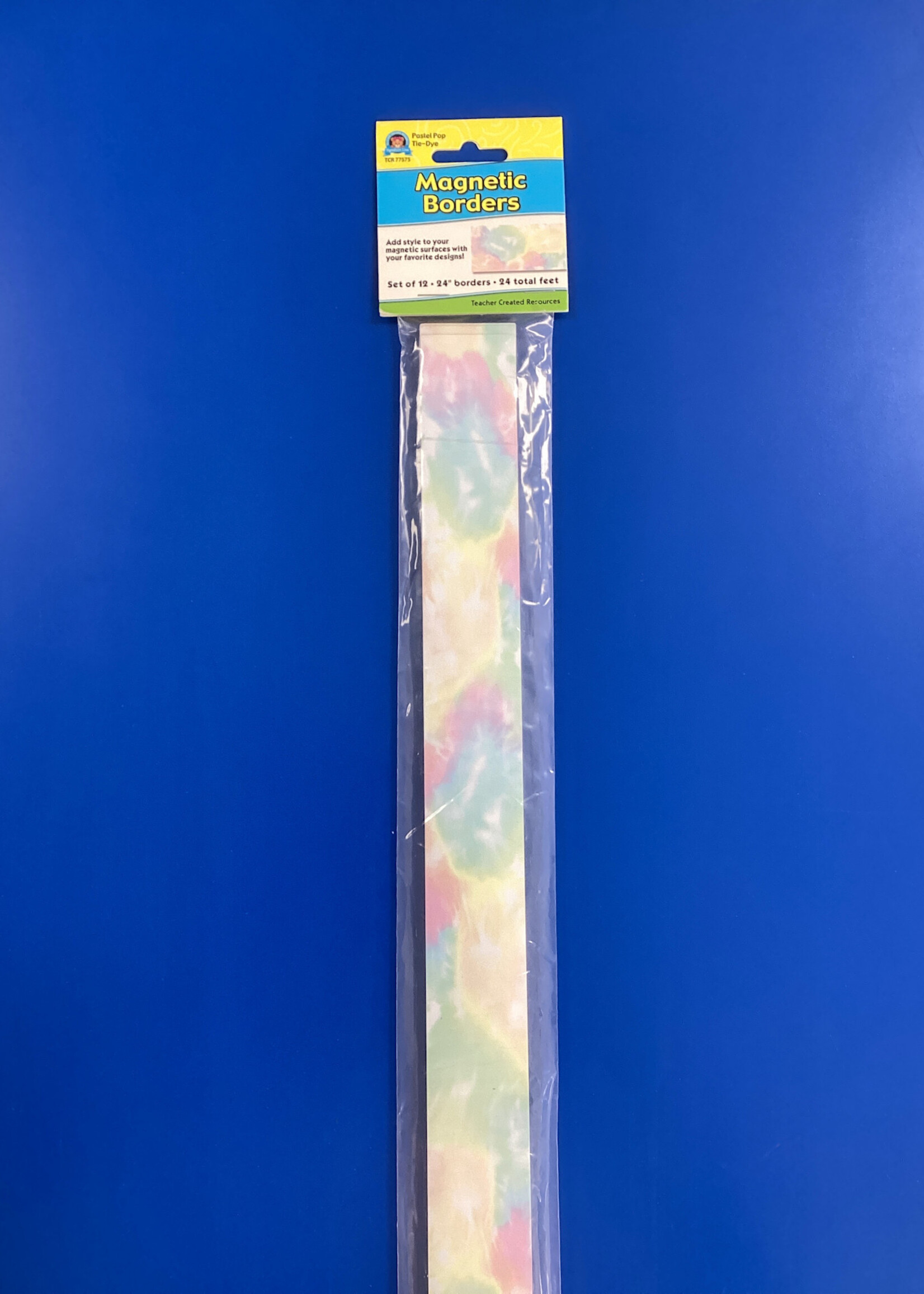 Pastel Pop Tie Dye Magnetic Border 24'