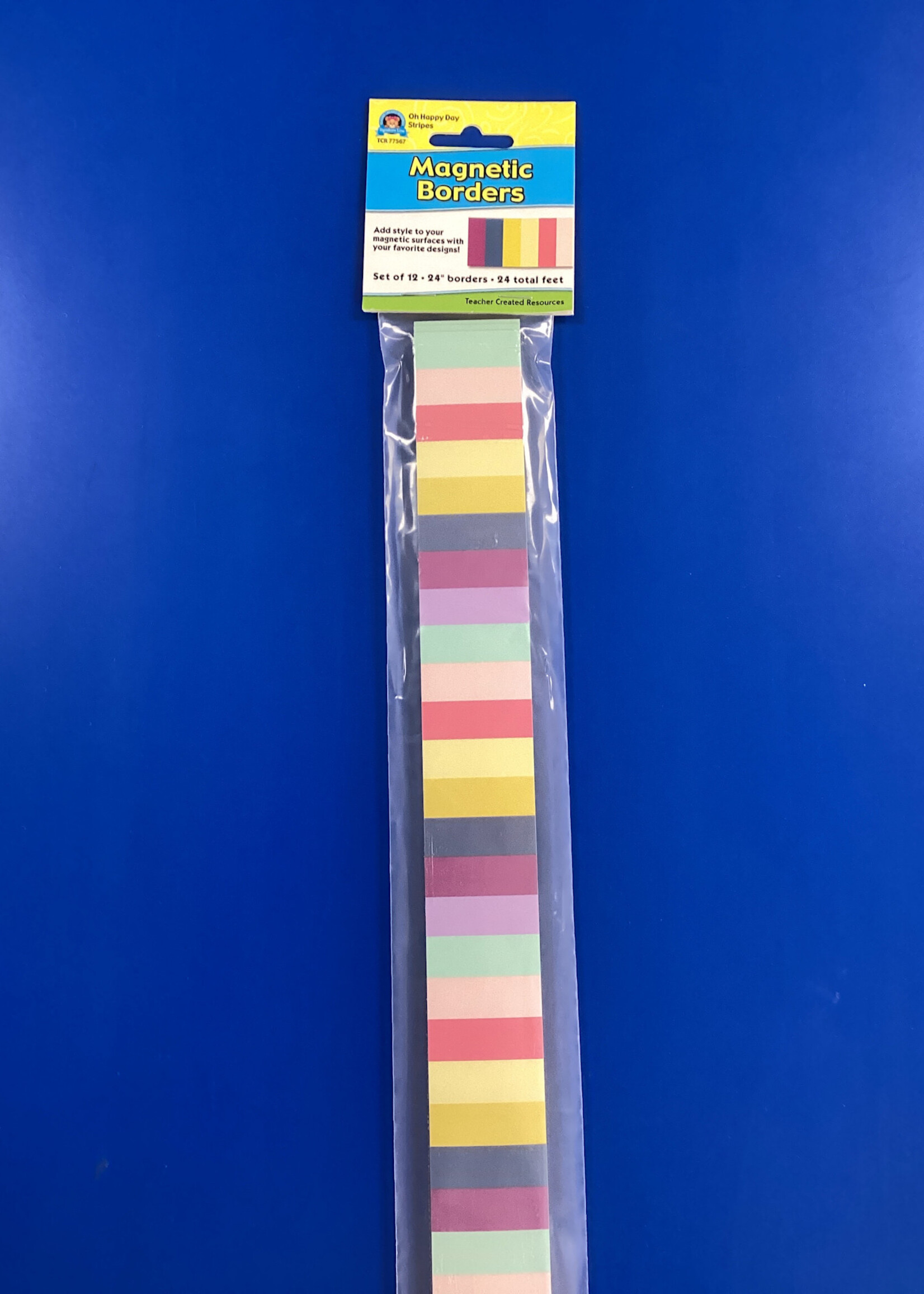 Oh Happy Day Stripes Magnetic Border 24'