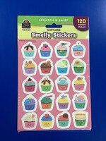 Cupcake Smelly Stickers 120pc