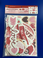 Valentine's Day Create & Decorate Quick Kit 93pc