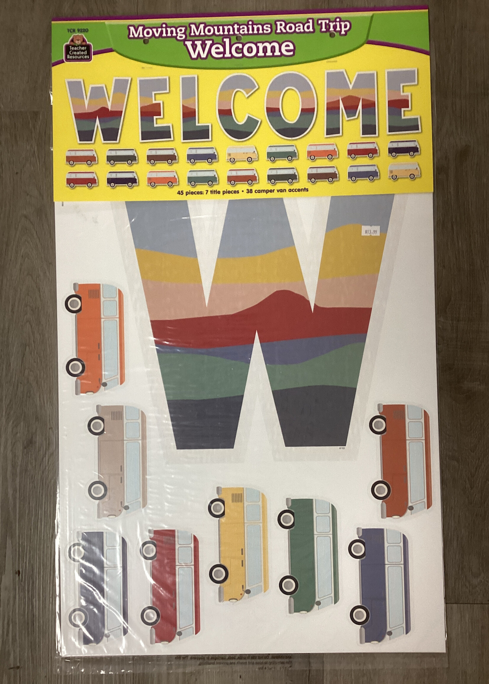 Moving Mountains Road Trip Welcome Bulletin Board