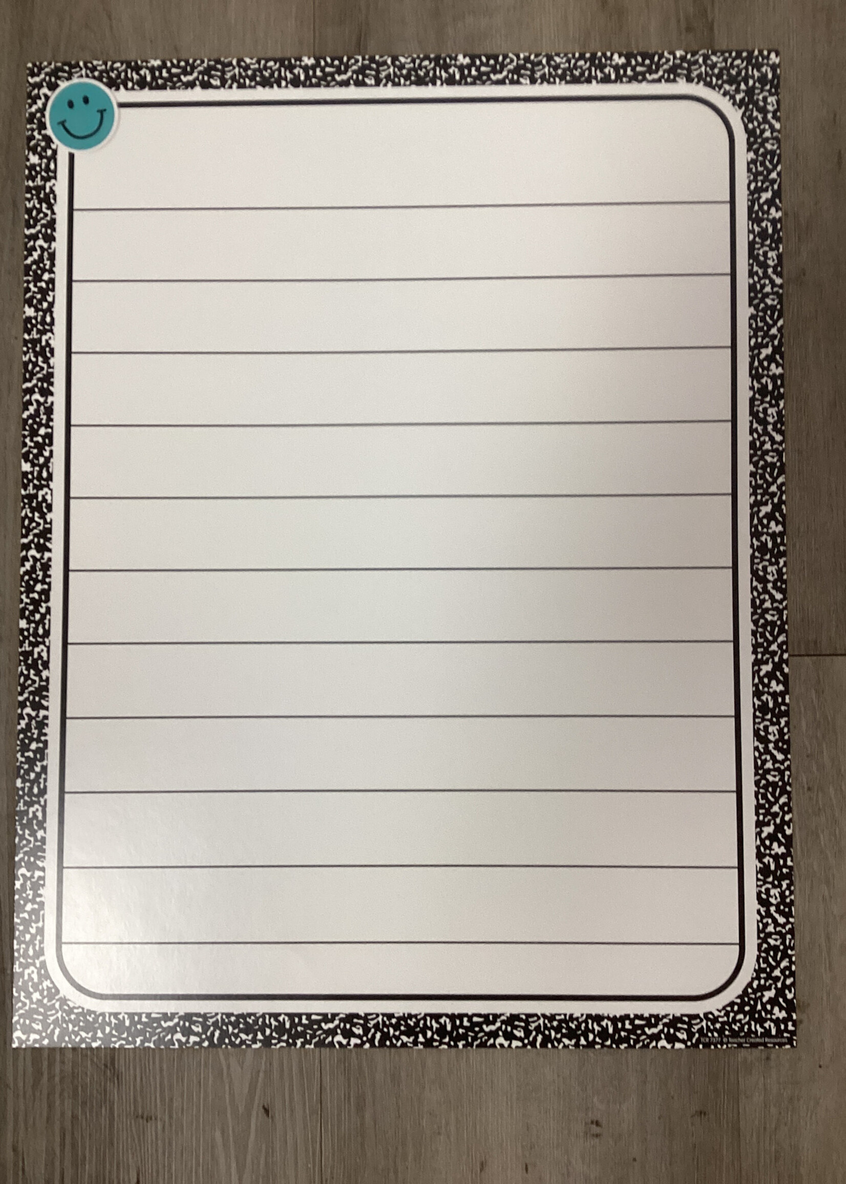 Cool for School Lined Chart