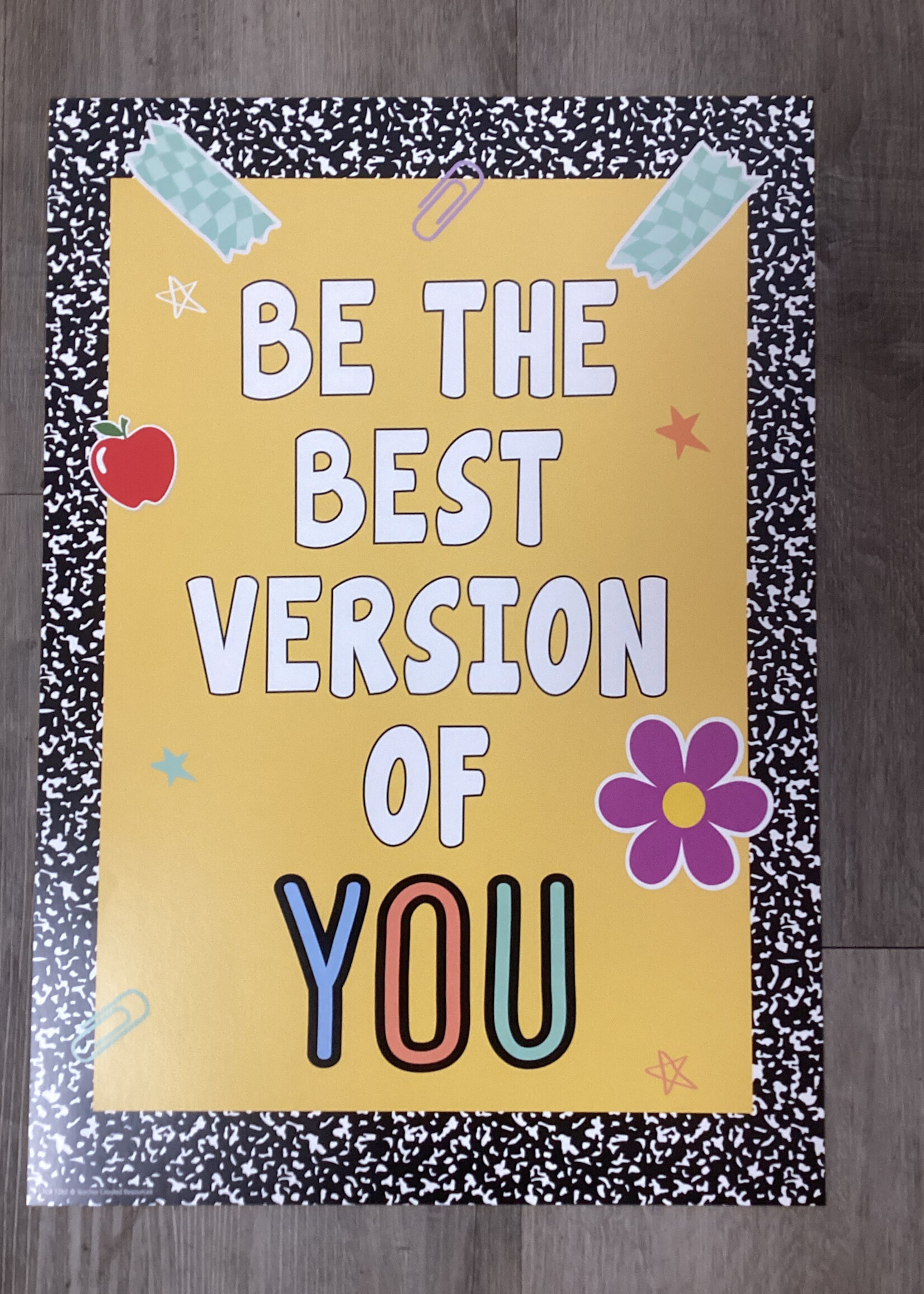 Cool for School Be the Best Version of You Positive Poster