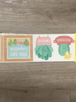 Happy Cactus Crew Mini Bulletin Board