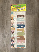 Everyone is Welcome Helping Hands Banner