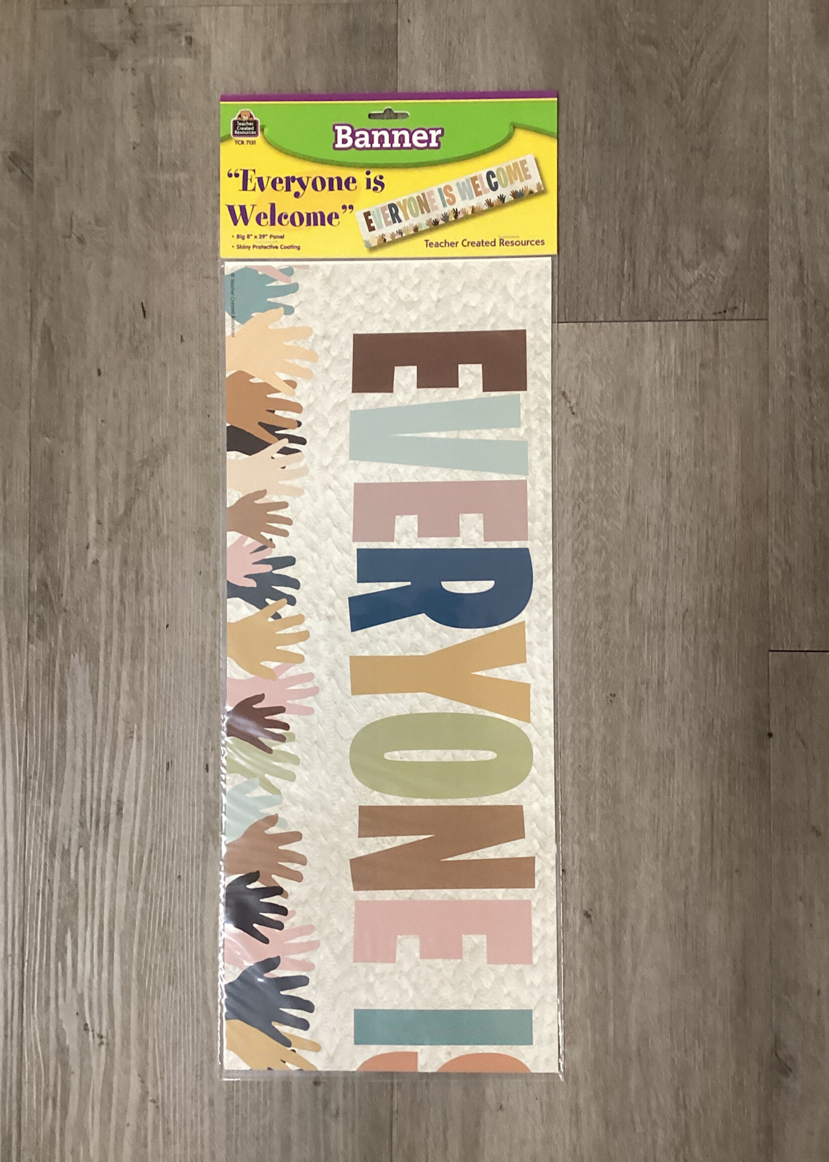 Everyone is Welcome Helping Hands Banner