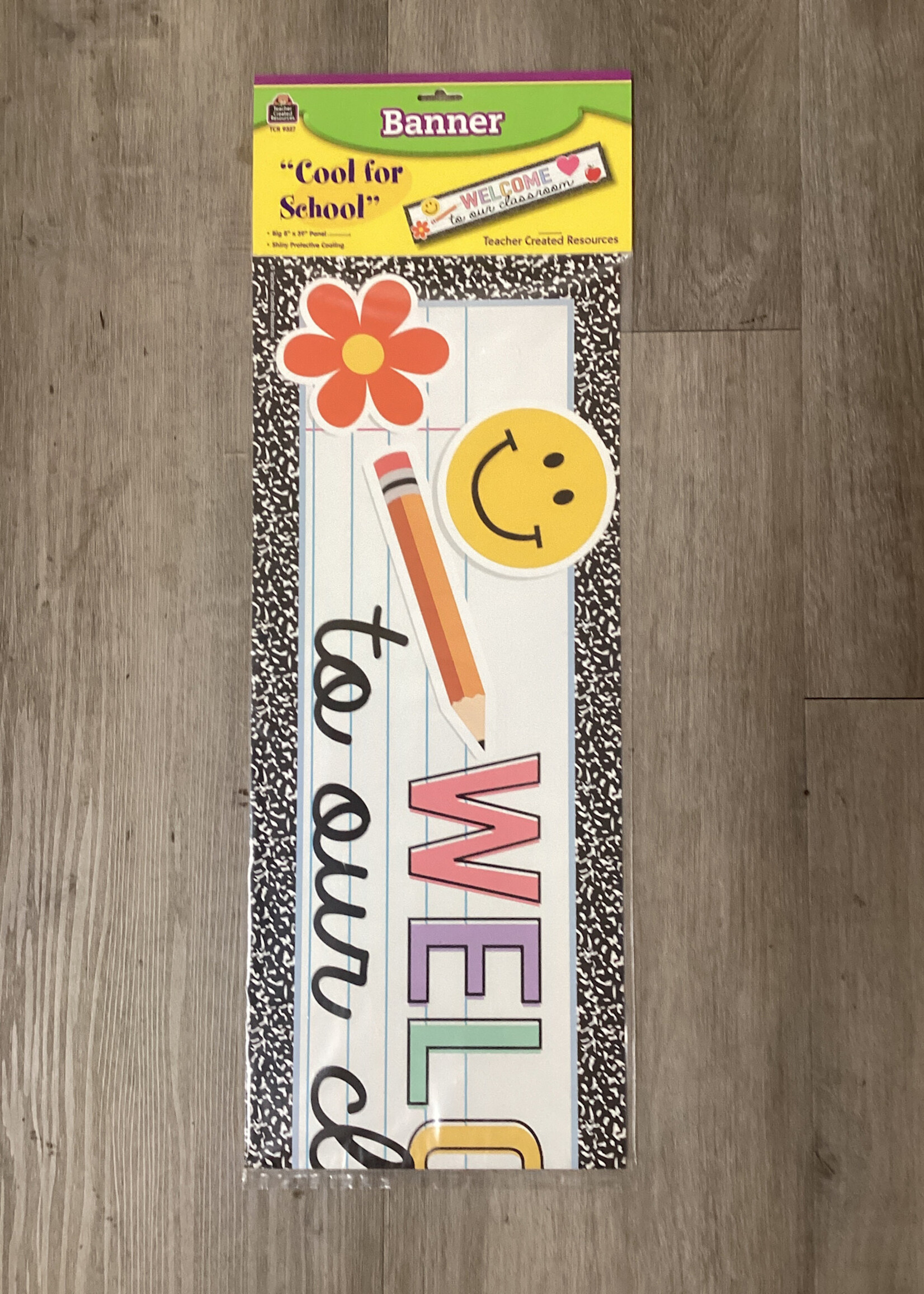 Cool for School Welcome to Our Classroom Banner