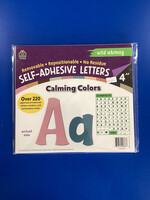 Calming Colors 4" Wild Whimsy Self-Adhesive Letters Combo Pack 220pc
