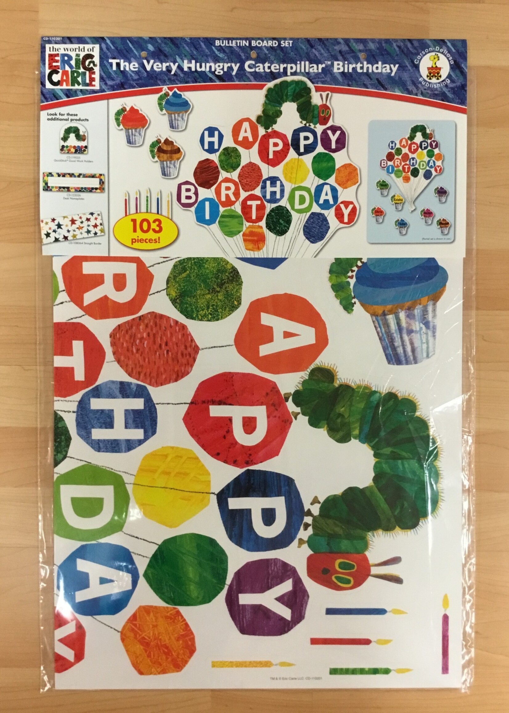 Very Hungry Caterpillar Birthday Bulletin Board Eric Carle