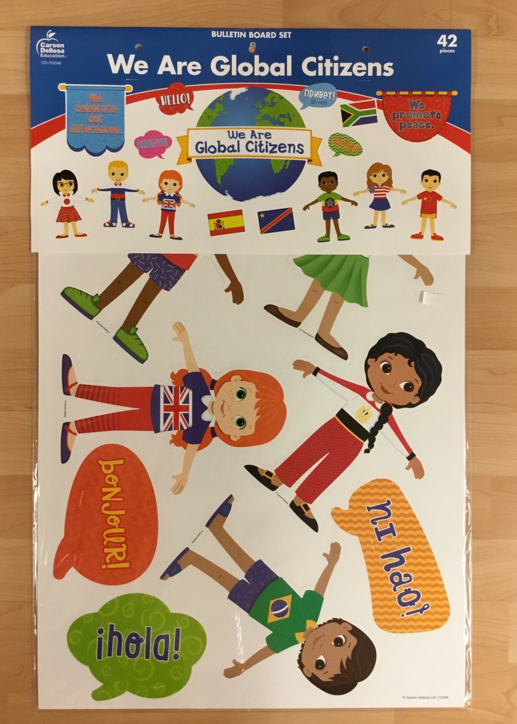 We Are Global Citizens Bulletin Board Set