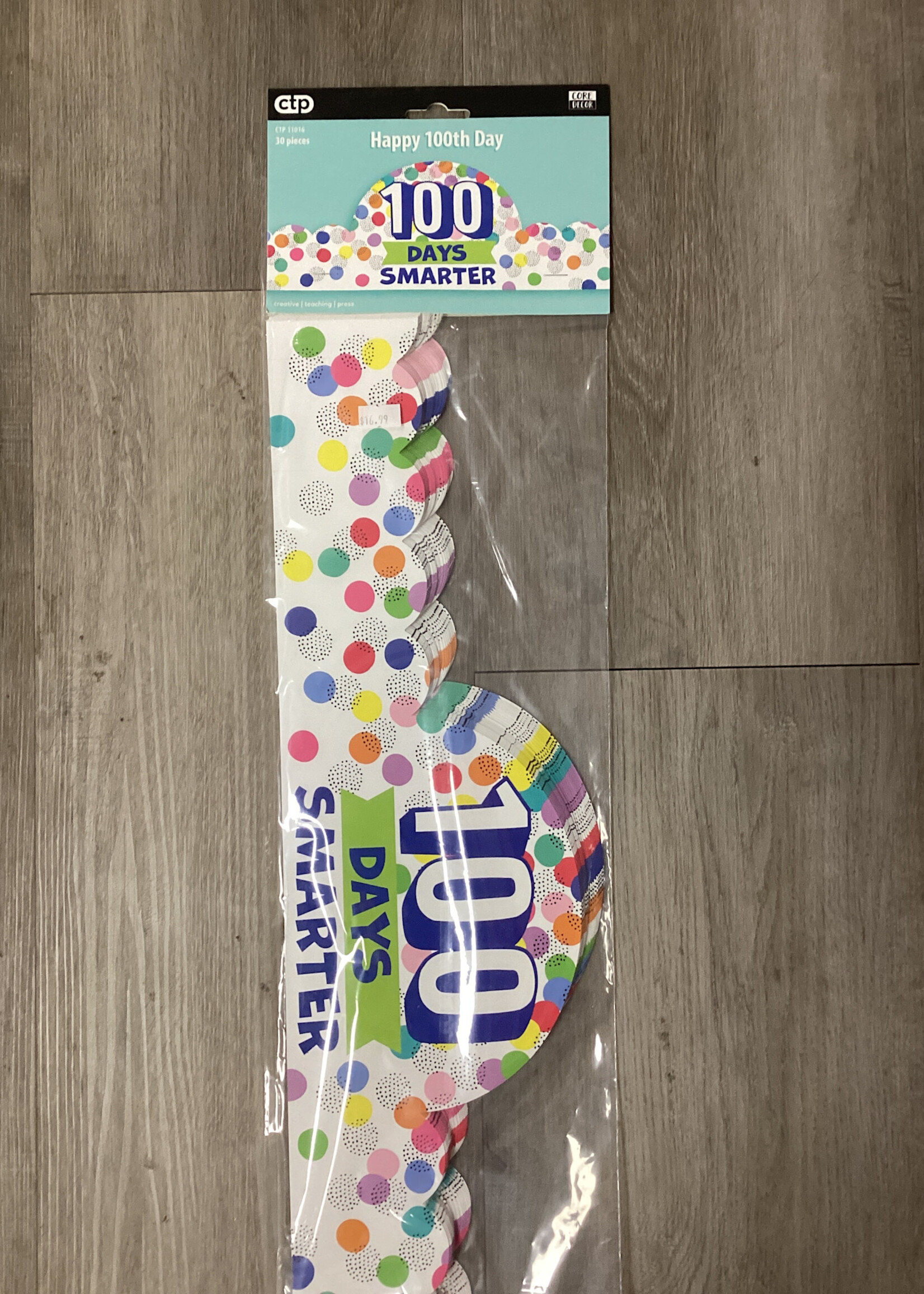 Happy 100th Day Crowns 30pc