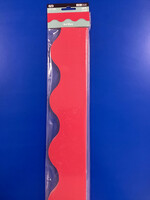Red Wavy EZ Border 48'